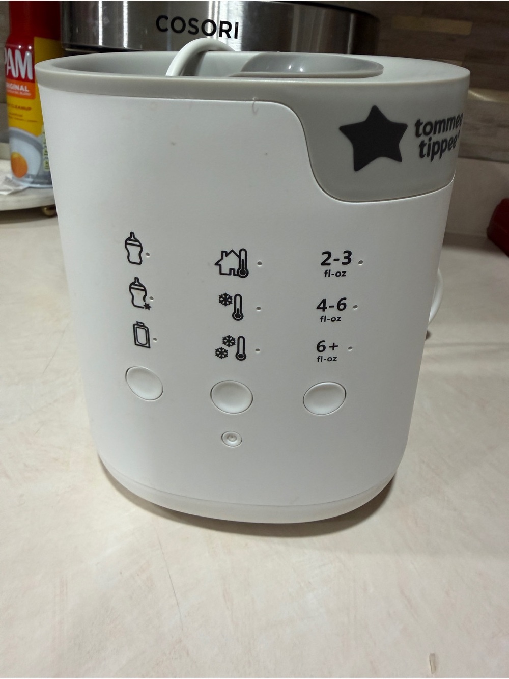 White Baby Bottle Warmer